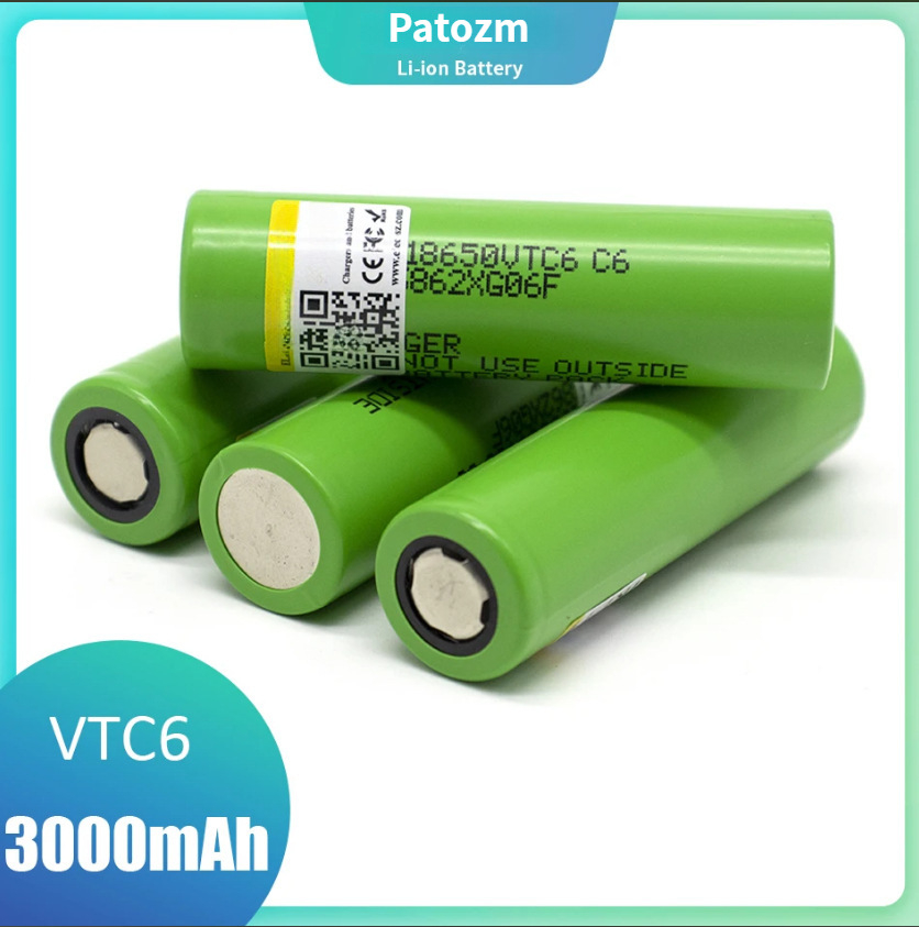 Vape Battery 18650 - SON VTC6 18650 แบตเตอรี่ 3000mAh 3.7V