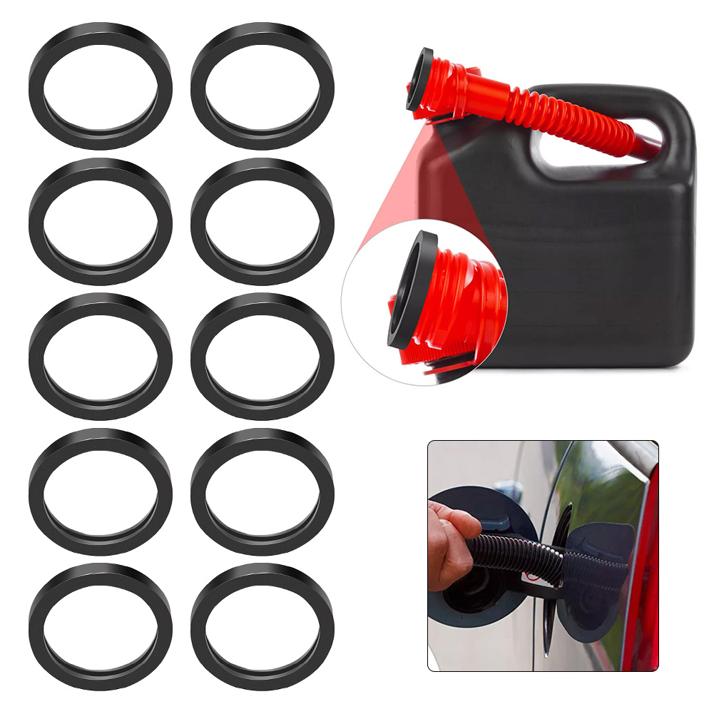 Tank O-Ring Seal - โอริงยางกันรั่ว 10 ชิ้น สำหรับฝาปิดกระป๋อง อะไหล่ทดแทนกันรั่วสำหรับการซ่อมแซมและบำรุงรักษาถัง