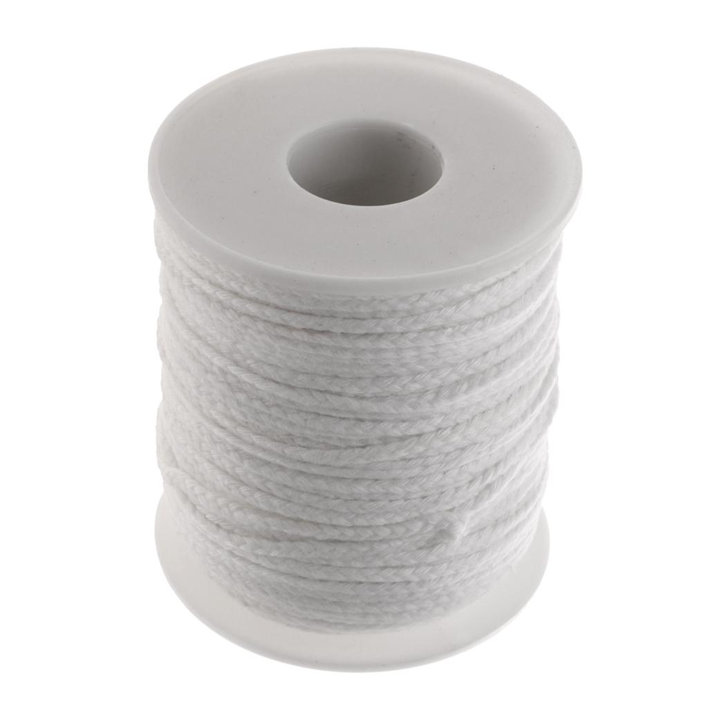 Cotton Wick Organic - อุปกรณ์ทำเทียน ไส้เทียนฝ้ายออร์แกนิก ไส้เทียนแบบม้วน สำหรับงานฝีมือเทียนรักษ์โลก และเทียนหอมสำหรับบ้าน