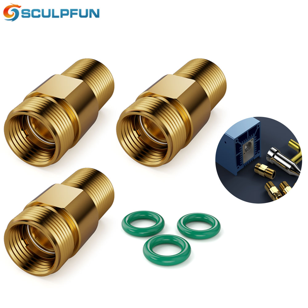 Vape Ring - SCULPFUN S10 Original ชุดเลนส์ 3 ชิ้นเลนส์มาตรฐานเดิม