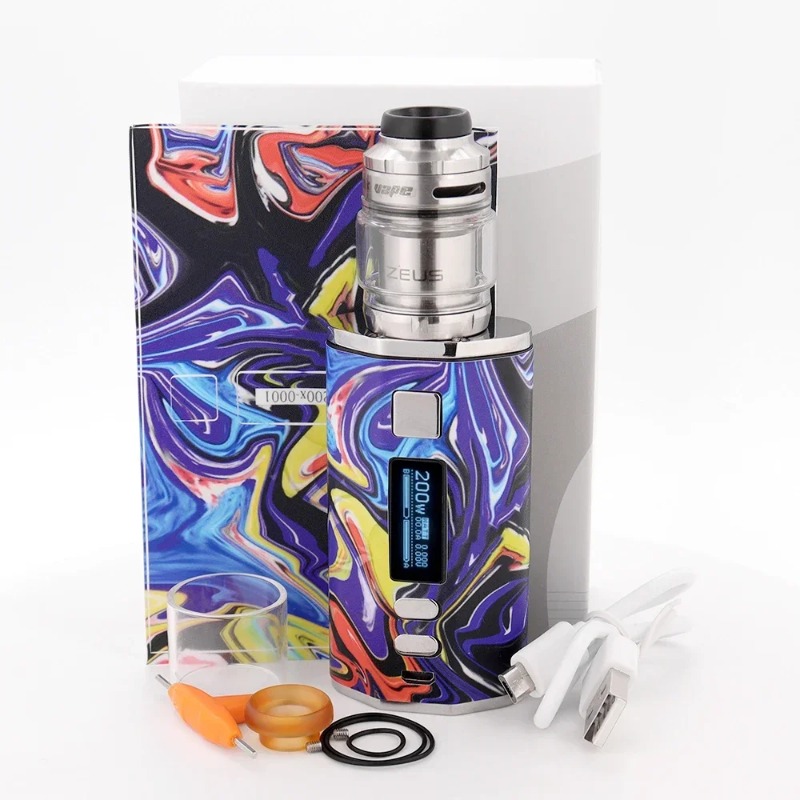 Vape Battery 18650 - Zeus X ตาข่าย RTA บุหรี่อิเล็กทรอนิกส์ Vape