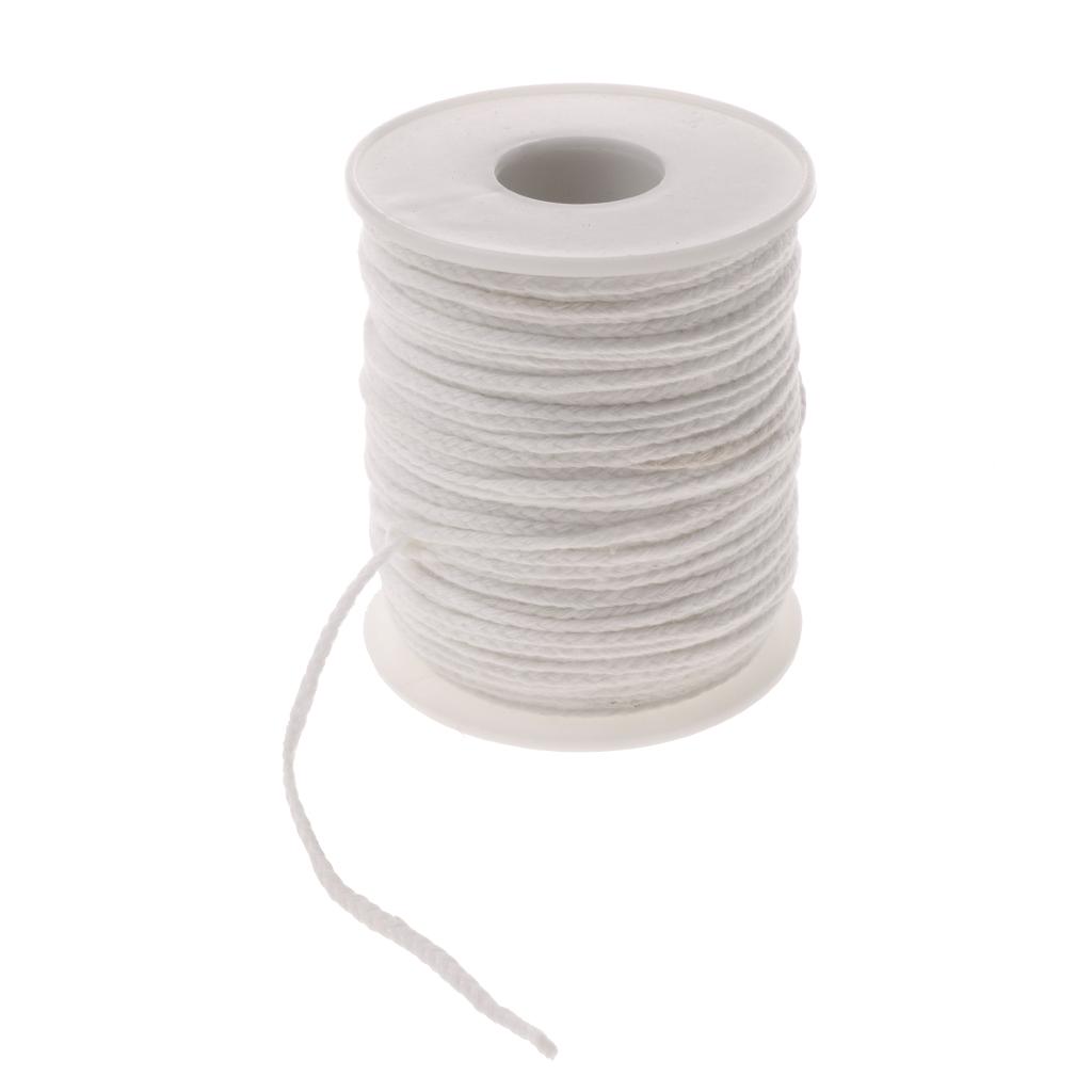 Cotton Wick Organic - ไส้เทียนออร์แกนิก ไส้เทียนฝ้ายหนา สำหรับทำเทียน DIY ไส้เทียนสำหรับเทียนทีไลท์