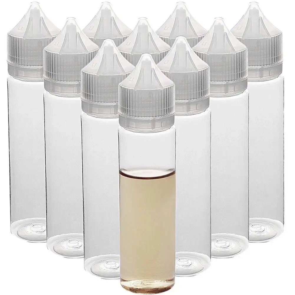 Juice Bottle Dropper - 50PCS 30/60/100/120ml ขวดพลาสติก Dropper Liquid Eye