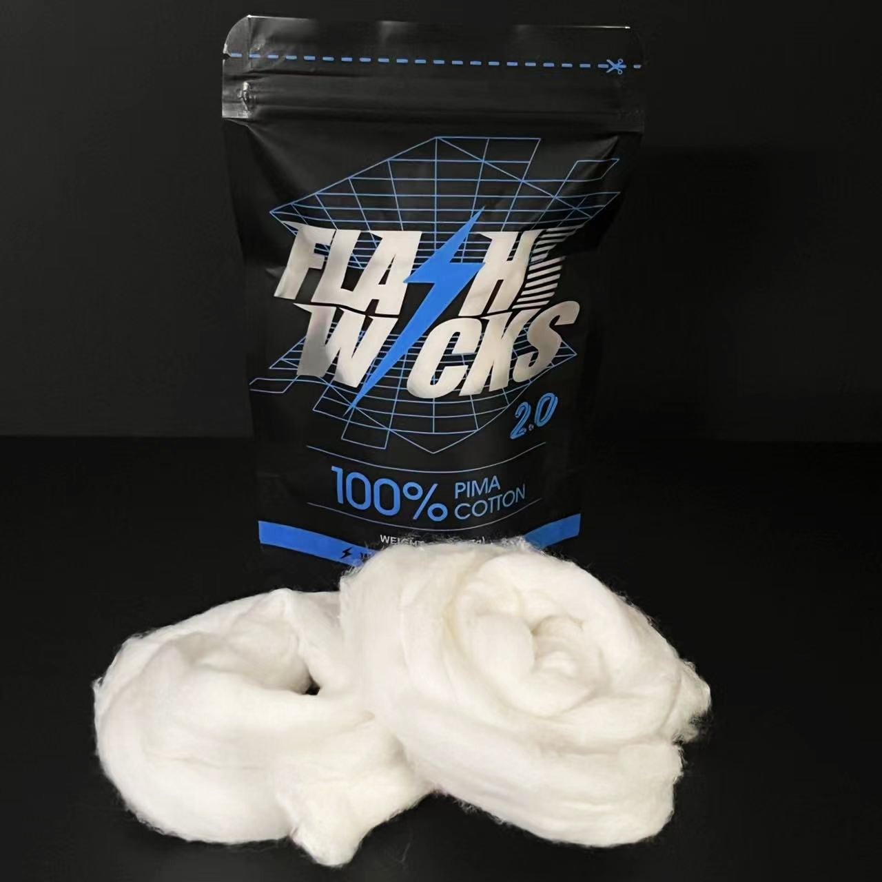 Cotton Wick Organic - ไส้ตะเกียงจากฝ้ายออแกนิกคุณภาพ100%, ผ้าฝ้ายออแกนิกเกรดพรีเมี่ยม L600mm 2X เธรดเบคอนไพร์มสำหรับตกแต่งโปรไฟล์/Kylin/ Zeus