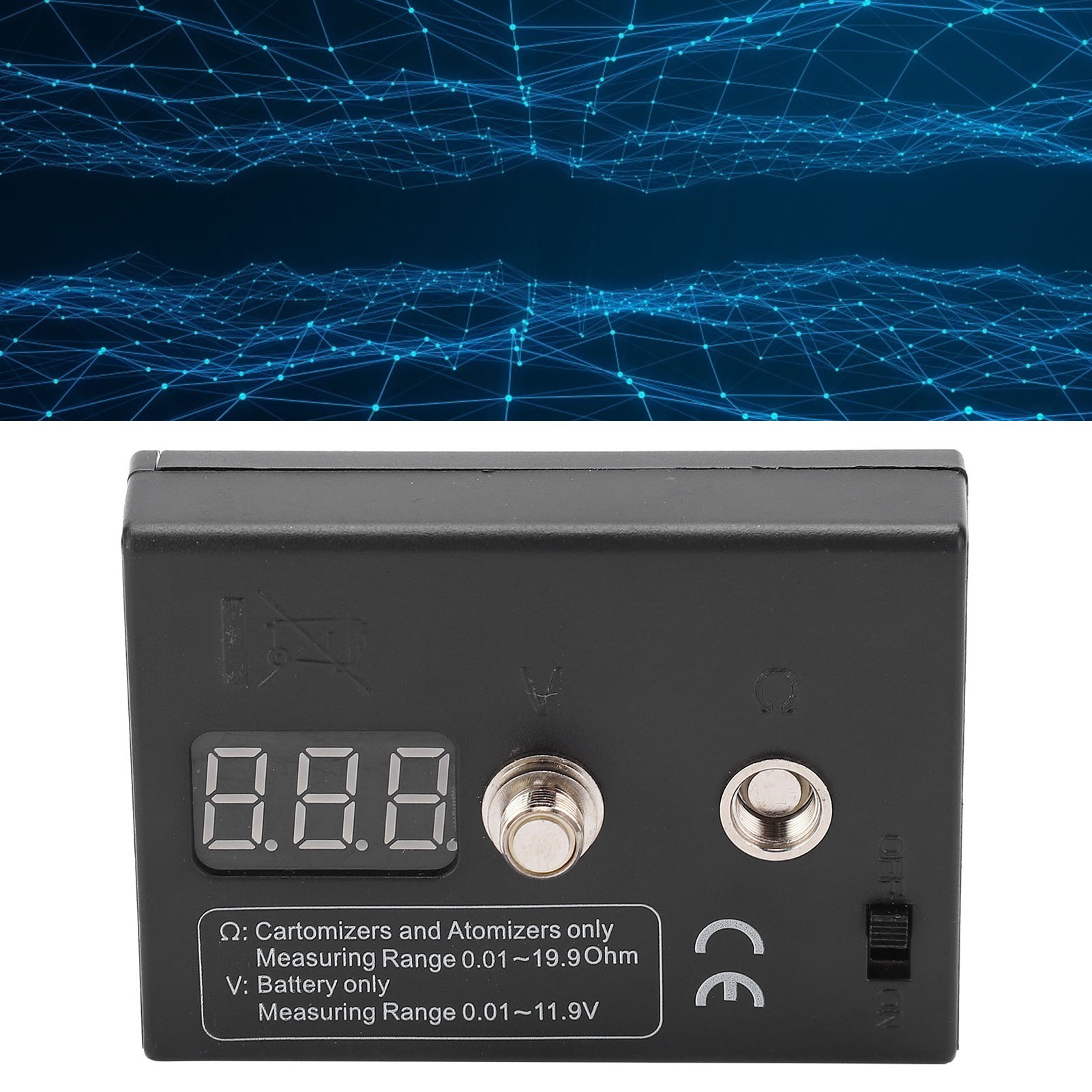 Ohm Meter Reader - ความต้านทาน OHM Meter วัด Reader เครื่องทดสอบขดลวด