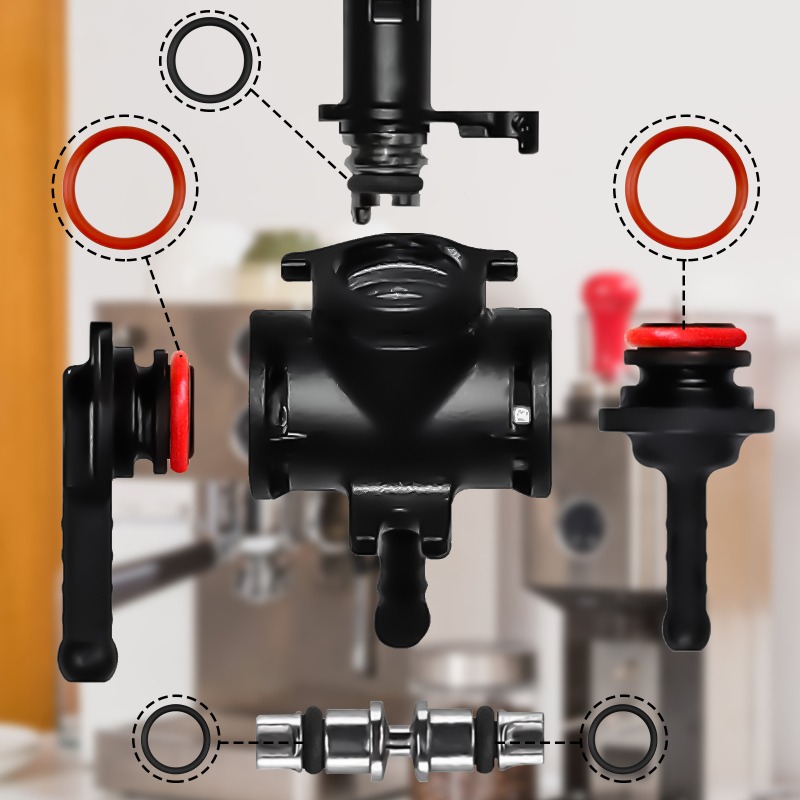 Tank O-Ring Seal - โอริงสำหรับเครื่องชงกาแฟ Gaggia จำนวน 15 ชิ้น, ปะเก็นซิลิโคน