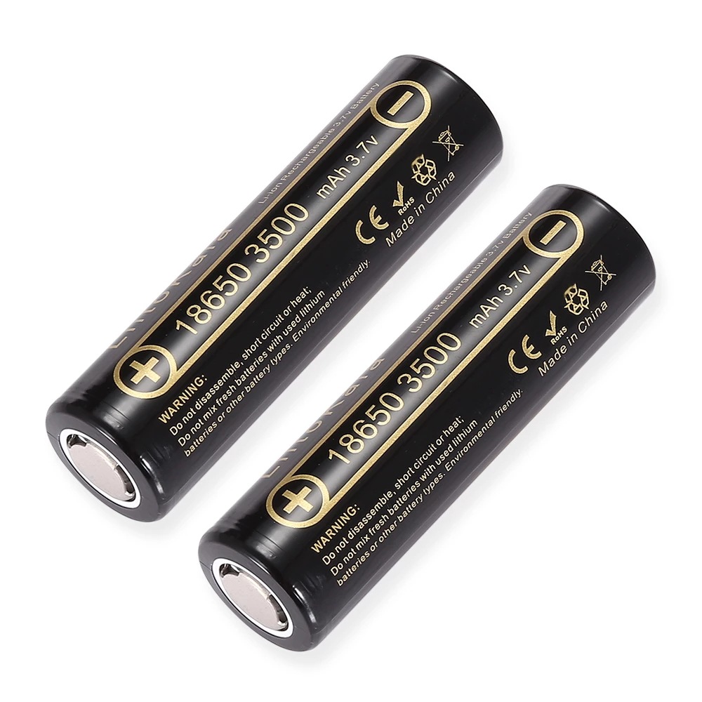 2-10 ชิ้น LiitoKala Lii-35A 18 - Vape Battery 18650 บทวิจารณ์และราคา