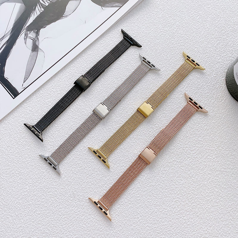 สายนาฬิกาโลหะบางระดับพรีเมียมส - Mesh Coil Strip บทวิจารณ์และราคา