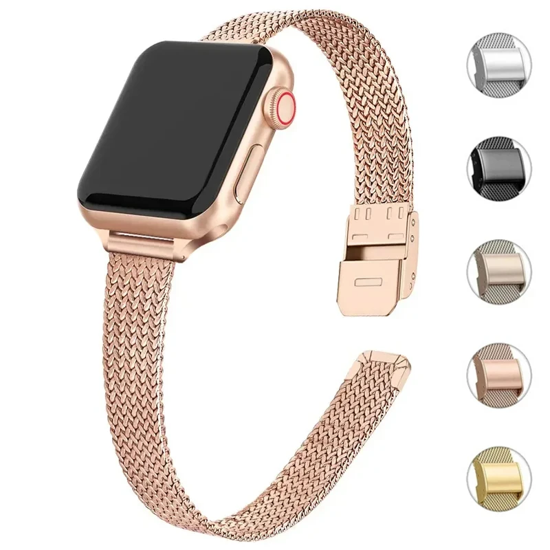สายนาฬิกาโลหะบางระดับพรีเมียมส - Mesh Coil Strip บทวิจารณ์และราคา