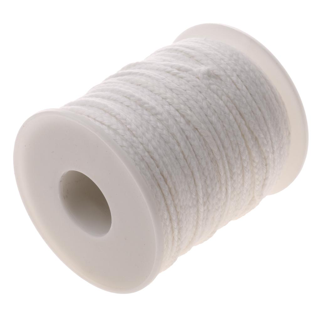 อุปกรณ์ทำเทียน ไส้เทียนฝ้ายออร - Cotton Wick Organic บทวิจารณ์และราคา