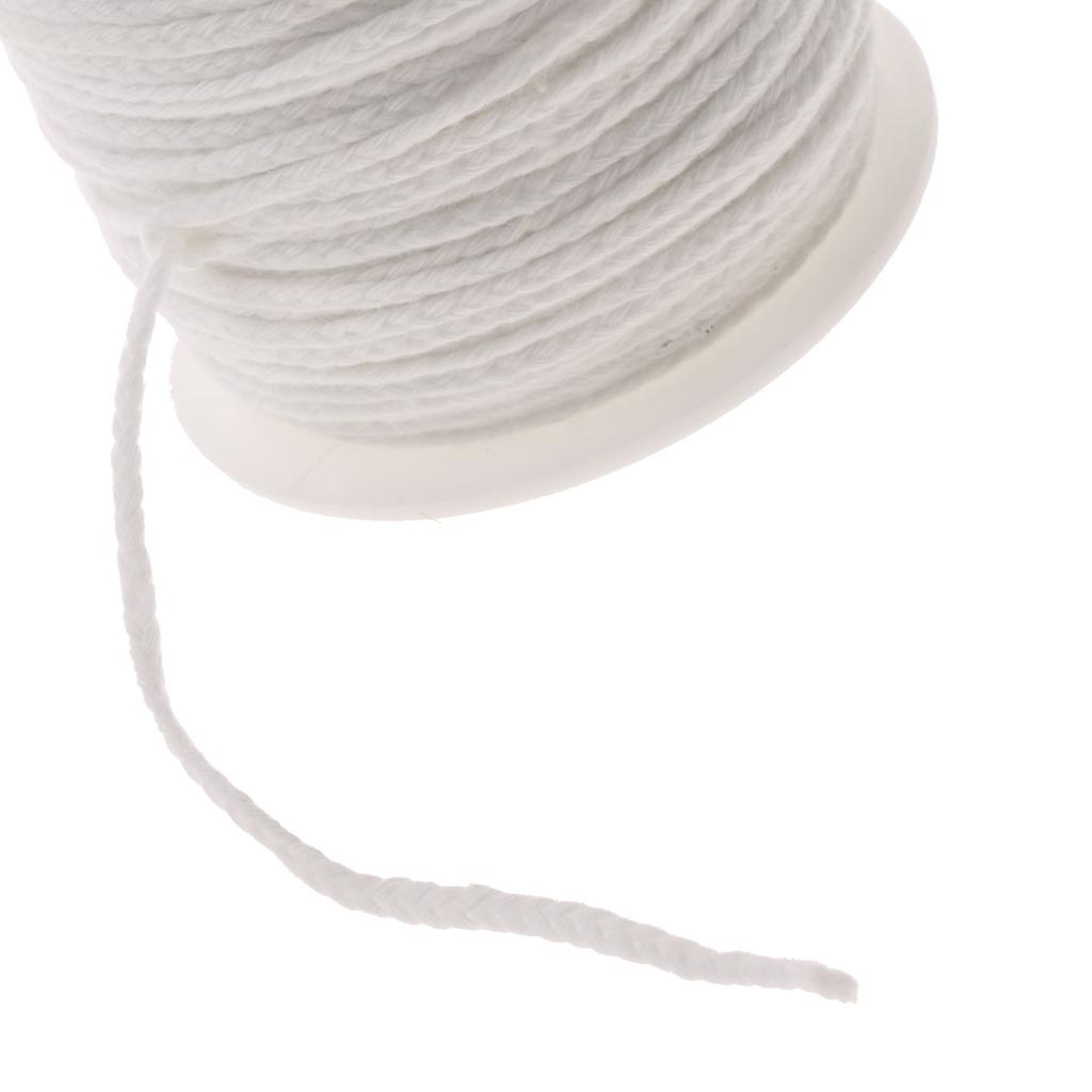 อุปกรณ์ทำเทียน ไส้เทียนฝ้ายออร - Cotton Wick Organic บทวิจารณ์และราคา