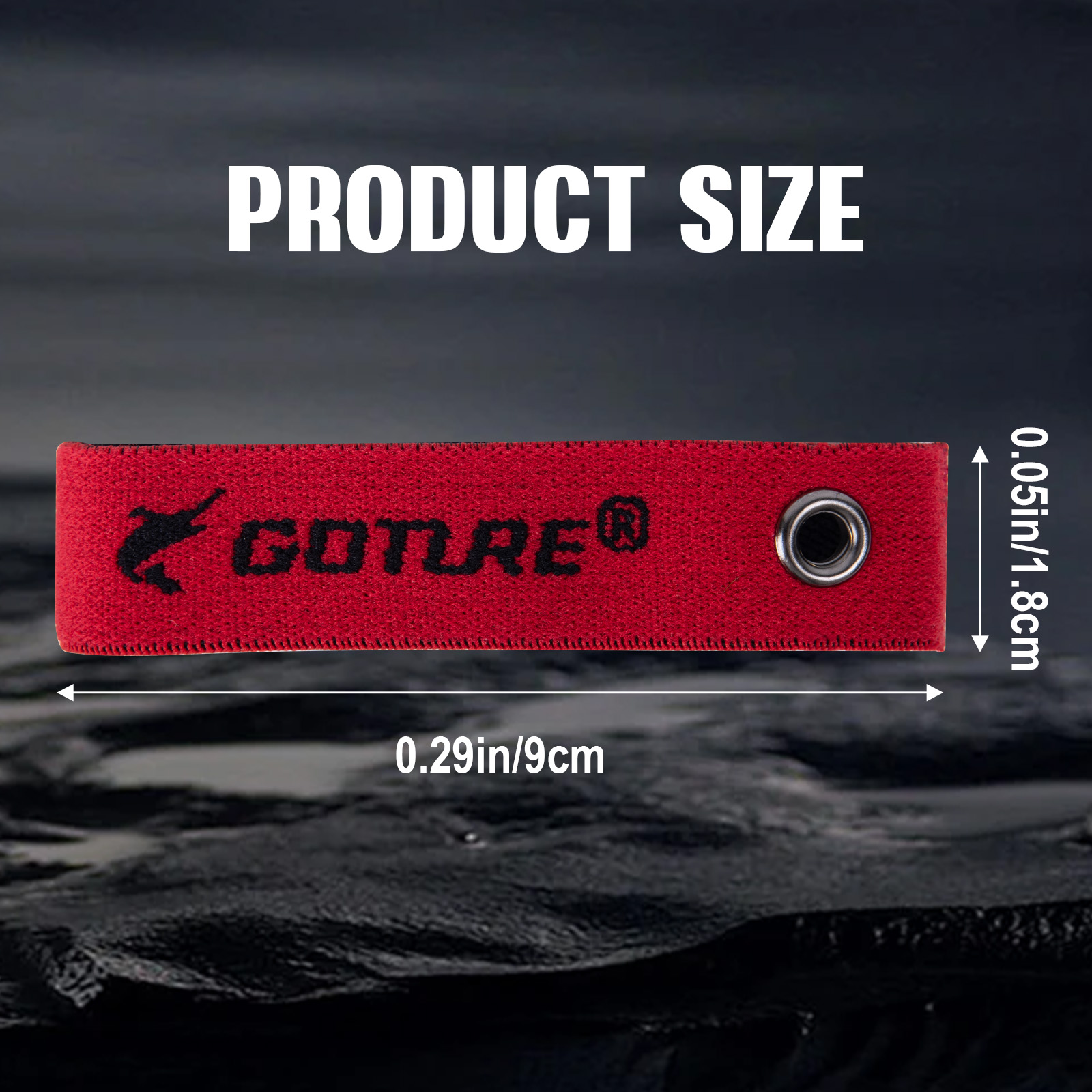 สายรัดสายเอ็นตกปลา Goture สายร - Mesh Coil Strip บทวิจารณ์และราคา