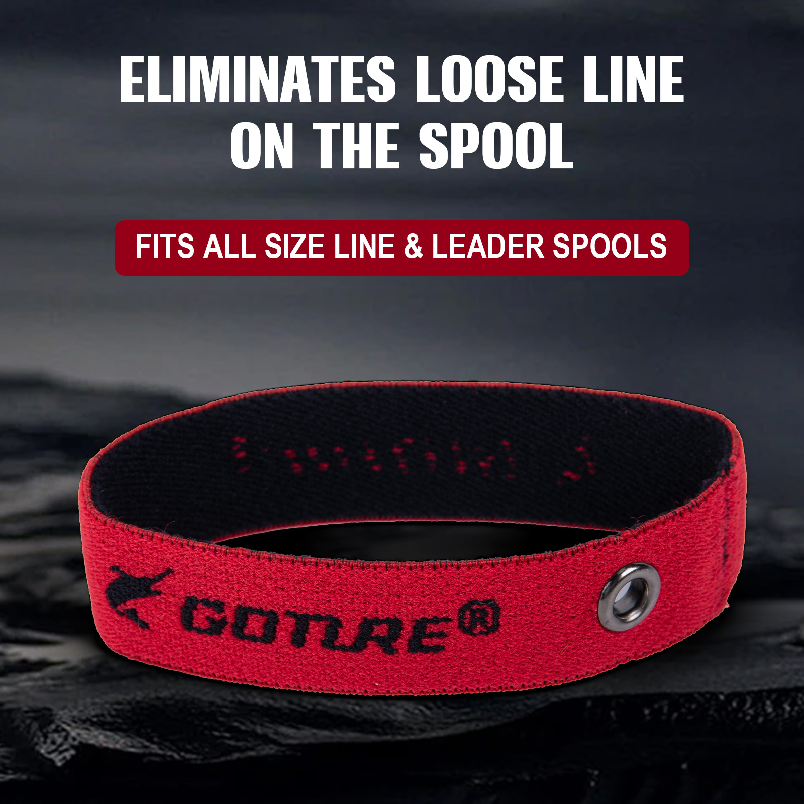 สายรัดสายเอ็นตกปลา Goture สายร - Mesh Coil Strip บทวิจารณ์และราคา