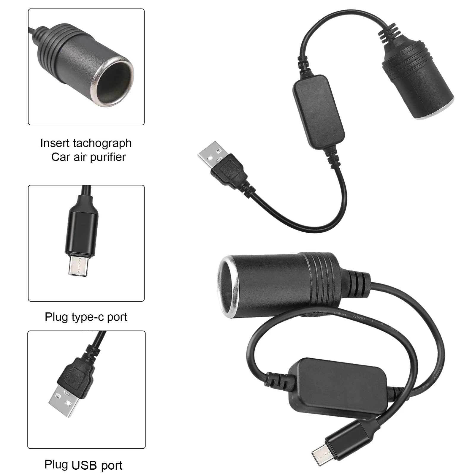 5V ถึง 12V ซ็อกเก็ตที่จุดบุหรี - Vape Accessory บทวิจารณ์และราคา