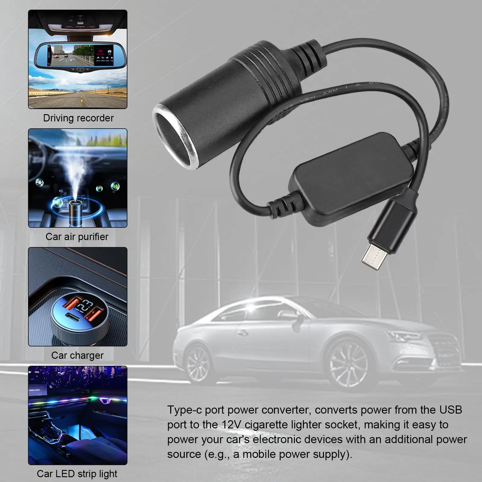 5V ถึง 12V ซ็อกเก็ตที่จุดบุหรี - Vape Accessory บทวิจารณ์และราคา