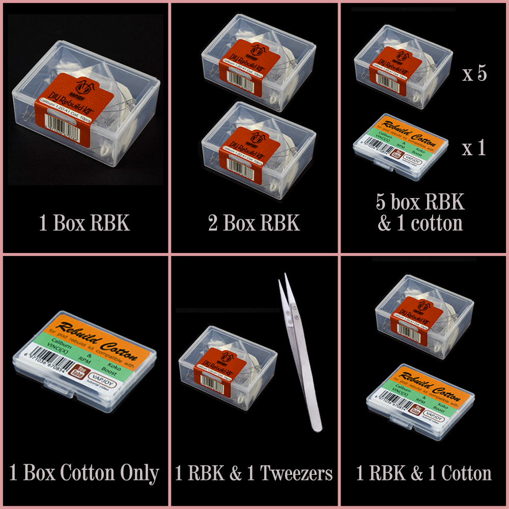Original VAPJOY DIY Rebuild Ki - Vape Accessory บทวิจารณ์และราคา