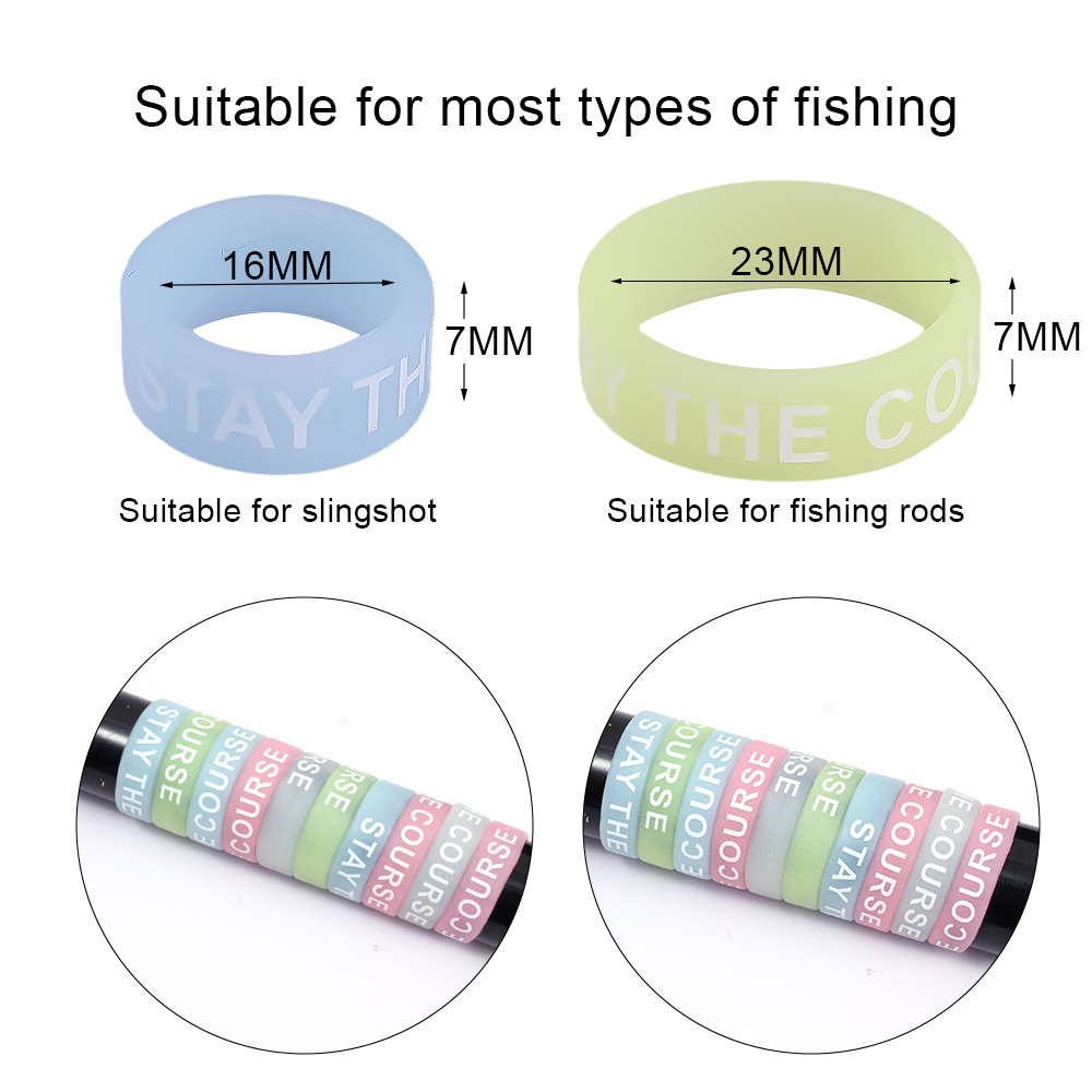 10-50pcs ตกปลา Rod Anti-SLIP แ - Vape Band Silicone บทวิจารณ์และราคา