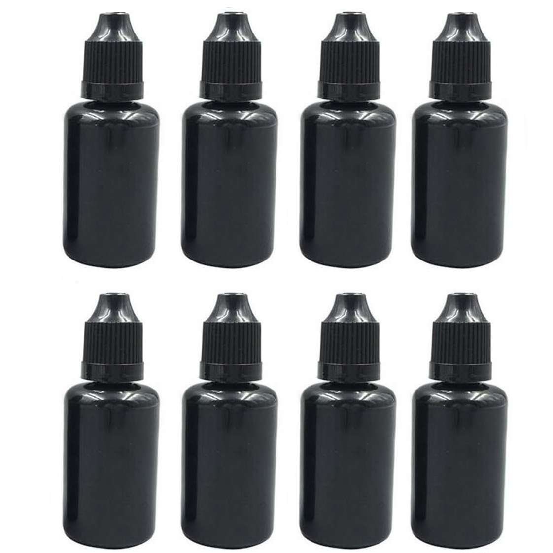 5pcs 5-20ml ขวดพลาสติกสีดําเติ - Juice Bottle Dropper บทวิจารณ์และราคา