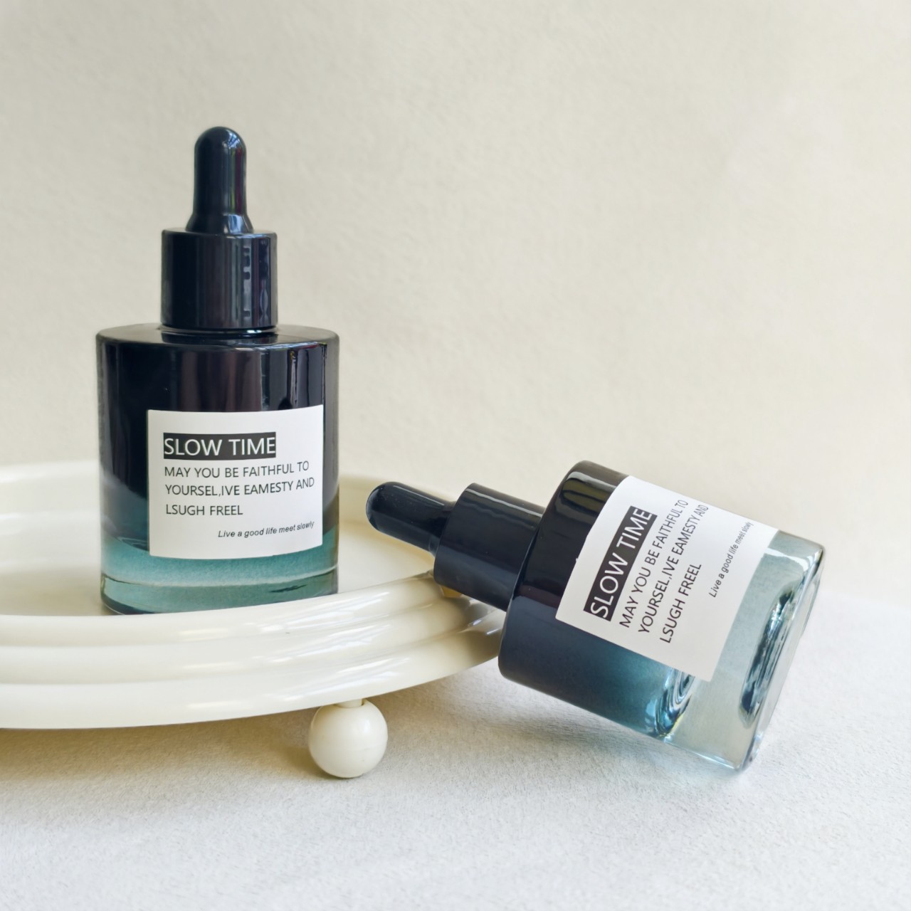 ขวดน้ำหอมขนาด 30 มล. 50 มล. สี - Juice Bottle Dropper บทวิจารณ์และราคา