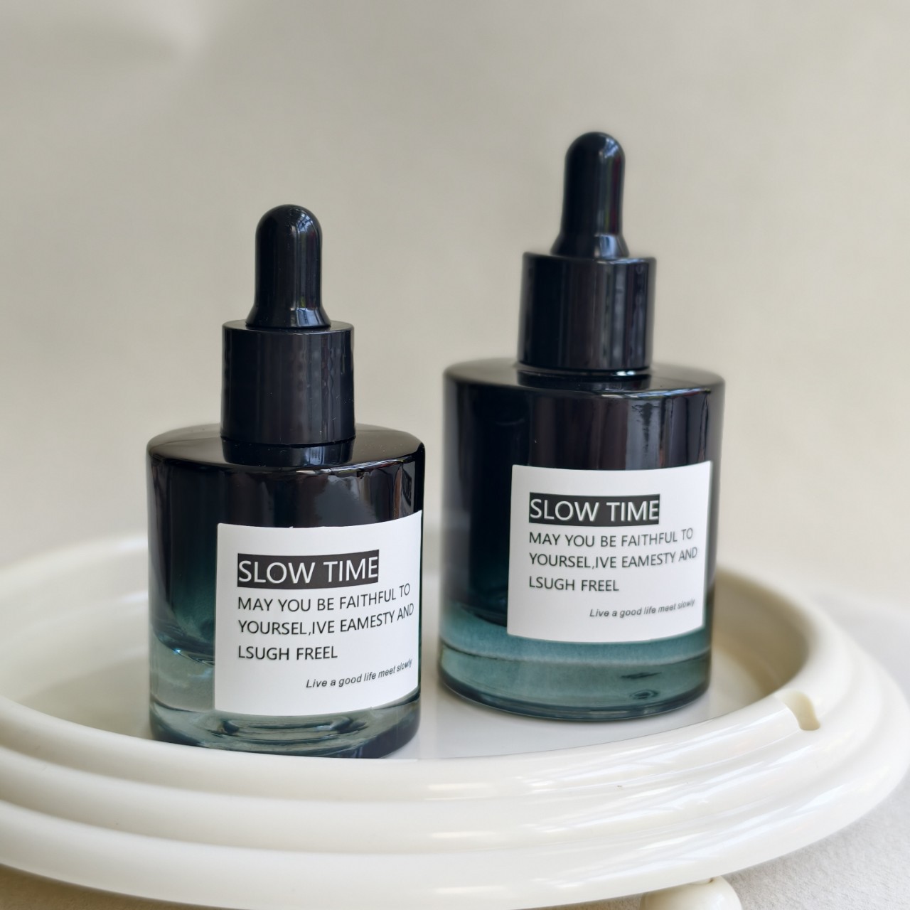 ขวดน้ำหอมขนาด 30 มล. 50 มล. สี - Juice Bottle Dropper บทวิจารณ์และราคา
