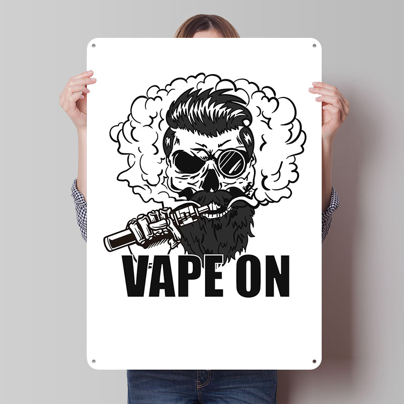 ป้ายโลหะวินเทจแบบกำหนดเองได้สำ - Vape Accessory บทวิจารณ์และราคา