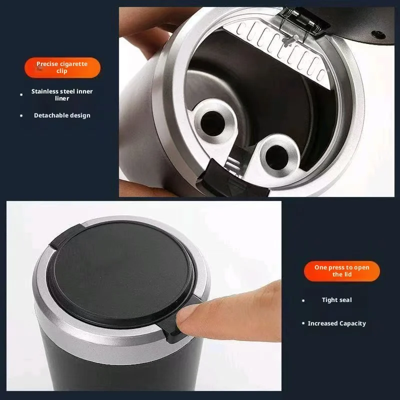 ที่เขี่ยบุหรี่ในรถยนต์แบบพกพา  - Vape Decoration บทวิจารณ์และราคา