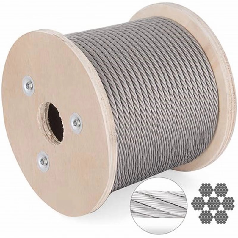 ลวดสลิง 7X19 เส้นผ่านศูนย์กลาง - Stainless Wire Ss316 บทวิจารณ์และราคา