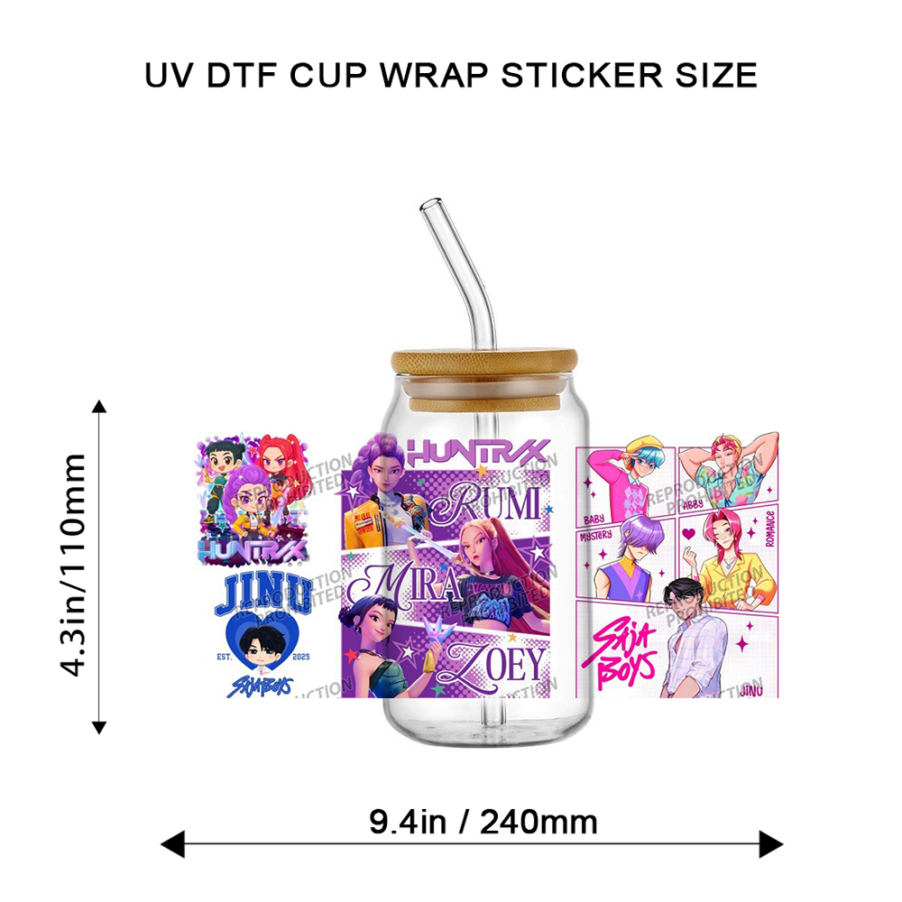 สติกเกอร์ติดแก้วแบบ UV DTF ลาย - Rdta Tank Glass บทวิจารณ์และราคา