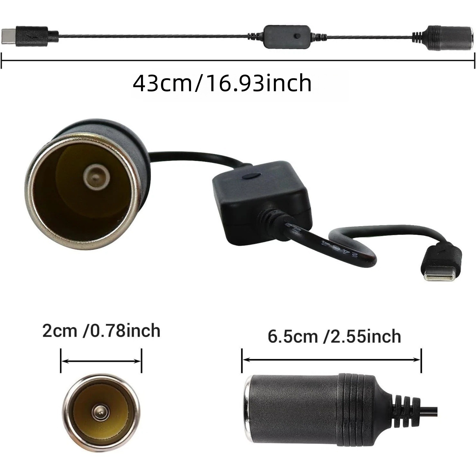 อะแดปเตอร์แปลง USB-C เป็นช่องจ - Accessories Experts Vape บทวิจารณ์และราคา