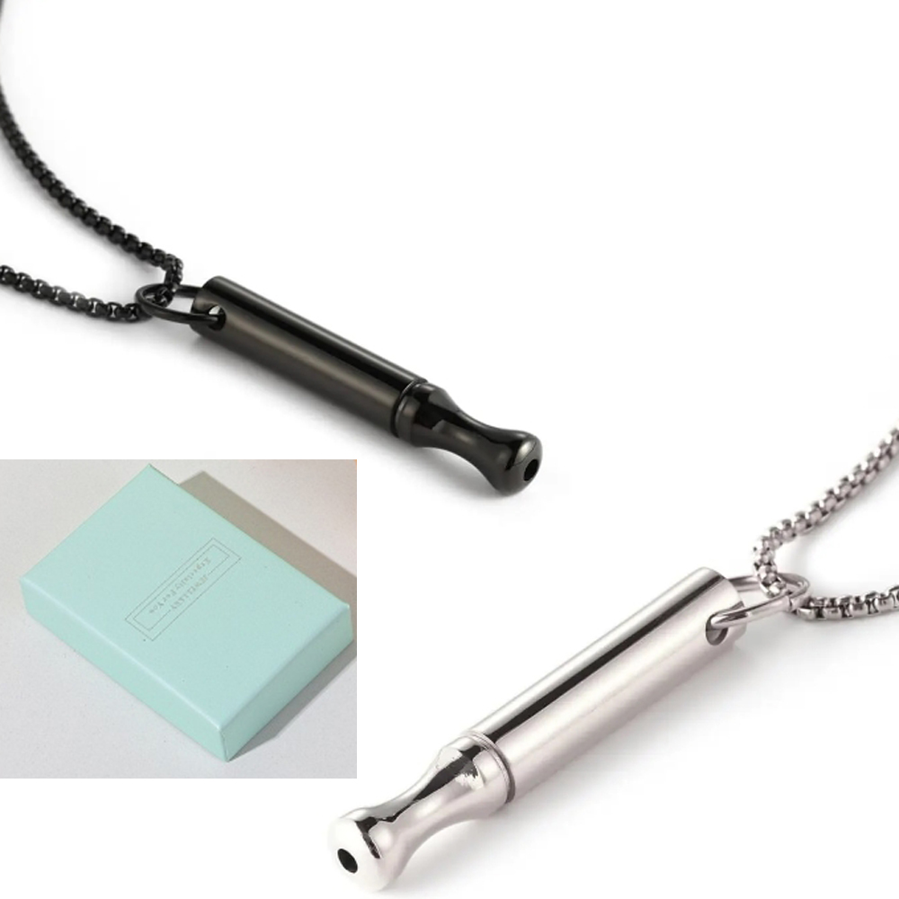 สร้อยคอไทเทเนียมสตีลช่วยหายใจ  - Vape Accessory บทวิจารณ์และราคา