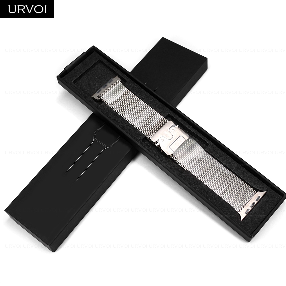 สายนาฬิกา URVOI ไทเทเนียมแบบ M - Mesh Coil Strip บทวิจารณ์และราคา