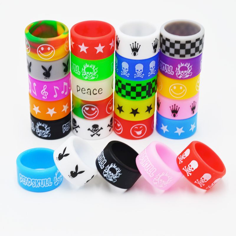 สายซิลิโคนแบบหลายสไตล์ขนาด 22  - Vape Band Silicone บทวิจารณ์และราคา