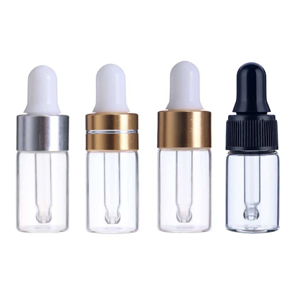 30x50x100x1/2/3/5 ML แก้วใสน้ํ - Juice Bottle Dropper บทวิจารณ์และราคา
