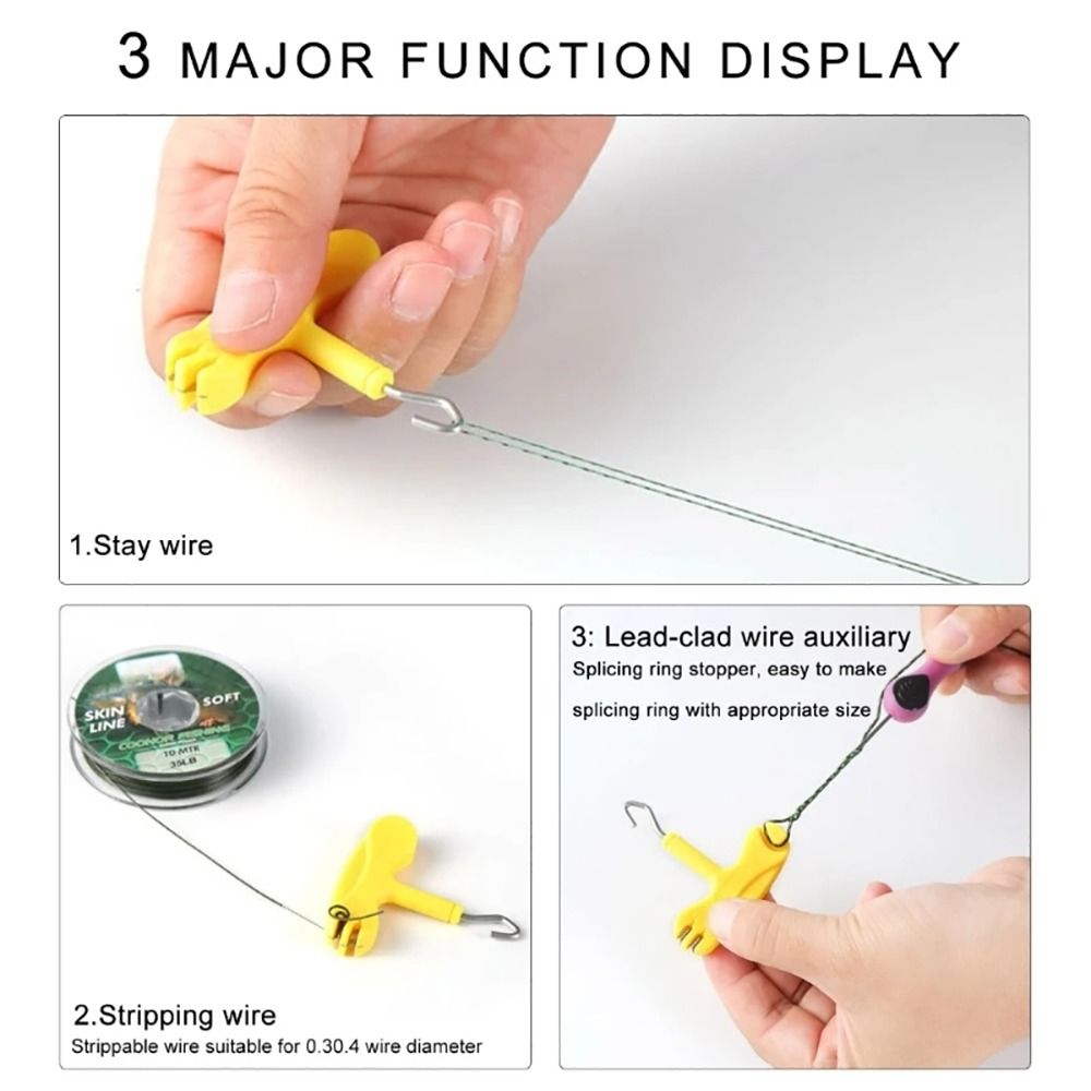 อุปกรณ์ตกปลา 3 in 1 แบบพกพา สำ - Mesh Coil Strip บทวิจารณ์และราคา