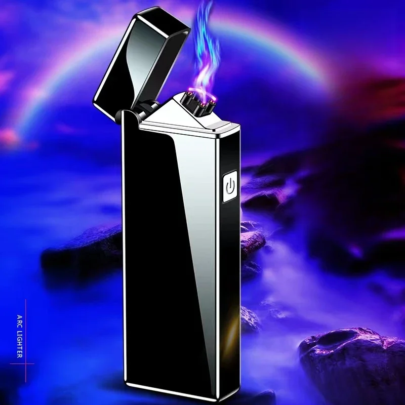 ไฟแช็คไฟฟ้ากันลมชนิดโค้งคู่แบบ - Vape Accessory บทวิจารณ์และราคา